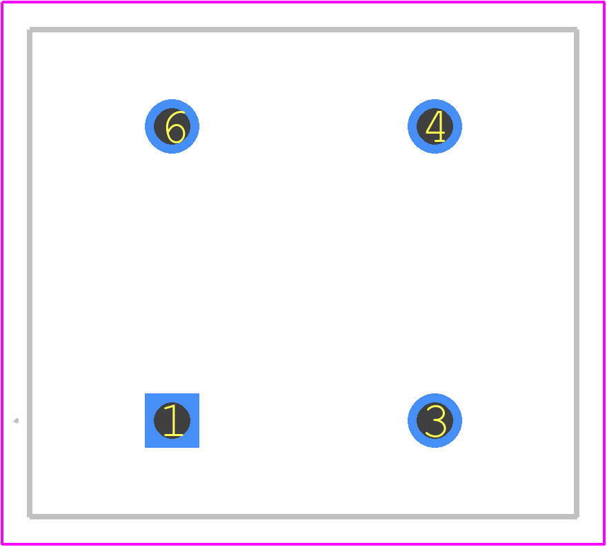 TA-10-05 - Vishay PCB footprint - Other - Other - TA-10-05-1