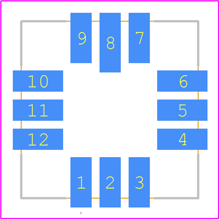 830M1-0025 - TE Connectivity PCB footprint - Other - Other - 830M1-0025-2