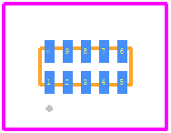 PESD4USB5B-TBRX - Nexperia PCB footprint - Other - Other - PESD4USB5B-TBRX-1