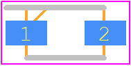 SMF22CA - Diotec PCB footprint - Small Outline Diode Flat Lead - Small Outline Diode Flat Lead - SKL34