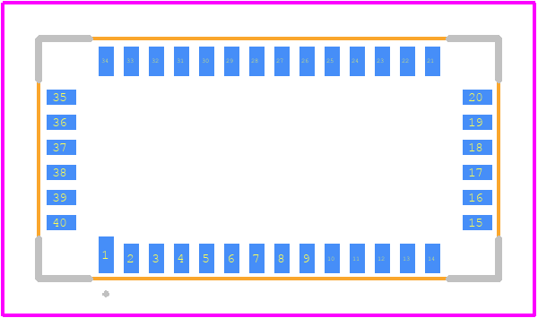 S15611 - Hamamatsu PCB footprint - Other - Other - S15611-2