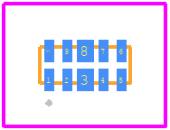 CTLTVS5-4 - Central Semiconductor PCB footprint - Other - Other - TLM1031