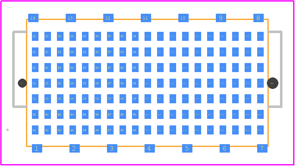 394256 - TE Connectivity PCB footprint - Other - Other - 394256-1