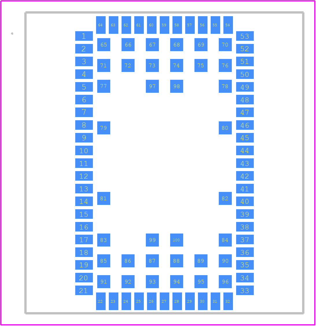 LARA-R6001-00B - u-blox PCB footprint - Other - Other - LARA-R6001-00B-3_