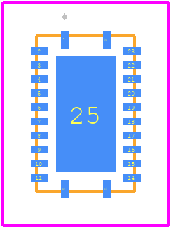 LM25148RGYR - Texas Instruments PCB footprint - Other - Other - LM25148RGYR-2