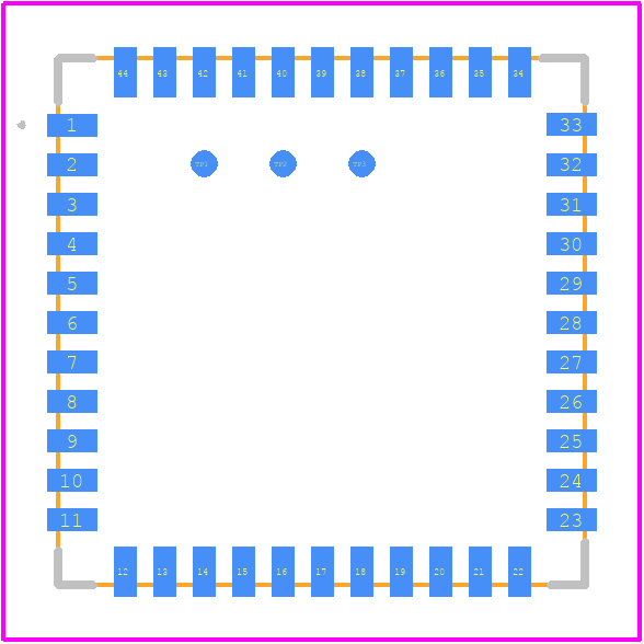 AP6212A - AMPAK PCB footprint - Other - Other - AP6212A-2