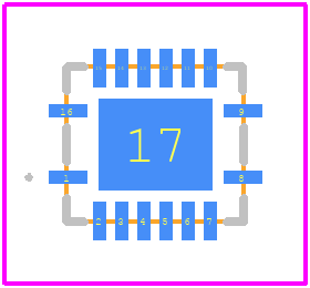 SN74LV123ARGYRG4 - Texas Instruments PCB footprint - Other - Other - SN74LV123ARGYRG4-3