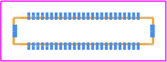 DF37NB-50DS-0.4V(74) - Hirose PCB footprint - Other - Other - DF37NB-50DS-0.4V(74)-2