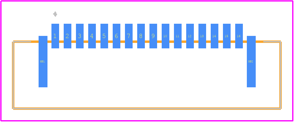 SFW16R-1STE9LF - Amphenol PCB footprint - Other - Other - SFW16R-1STE9LF-1