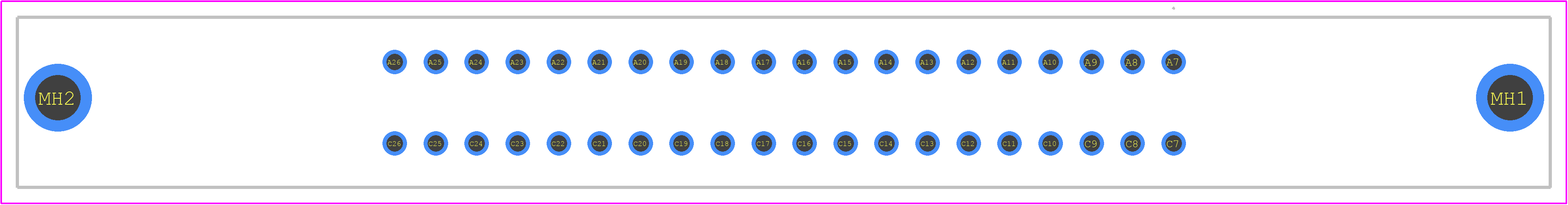 354161 - TE Connectivity PCB footprint - Other - Other - 354161-1