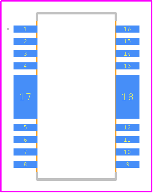 TB6569FG - Toshiba PCB footprint - Other - Other -  HSOP16-P-300-1.00