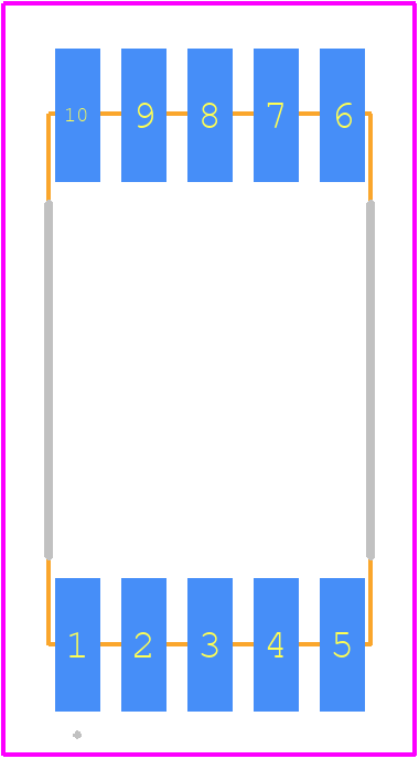 KCSA03-105 - Kingbright PCB footprint - Other - Other - KCSA03-105-1