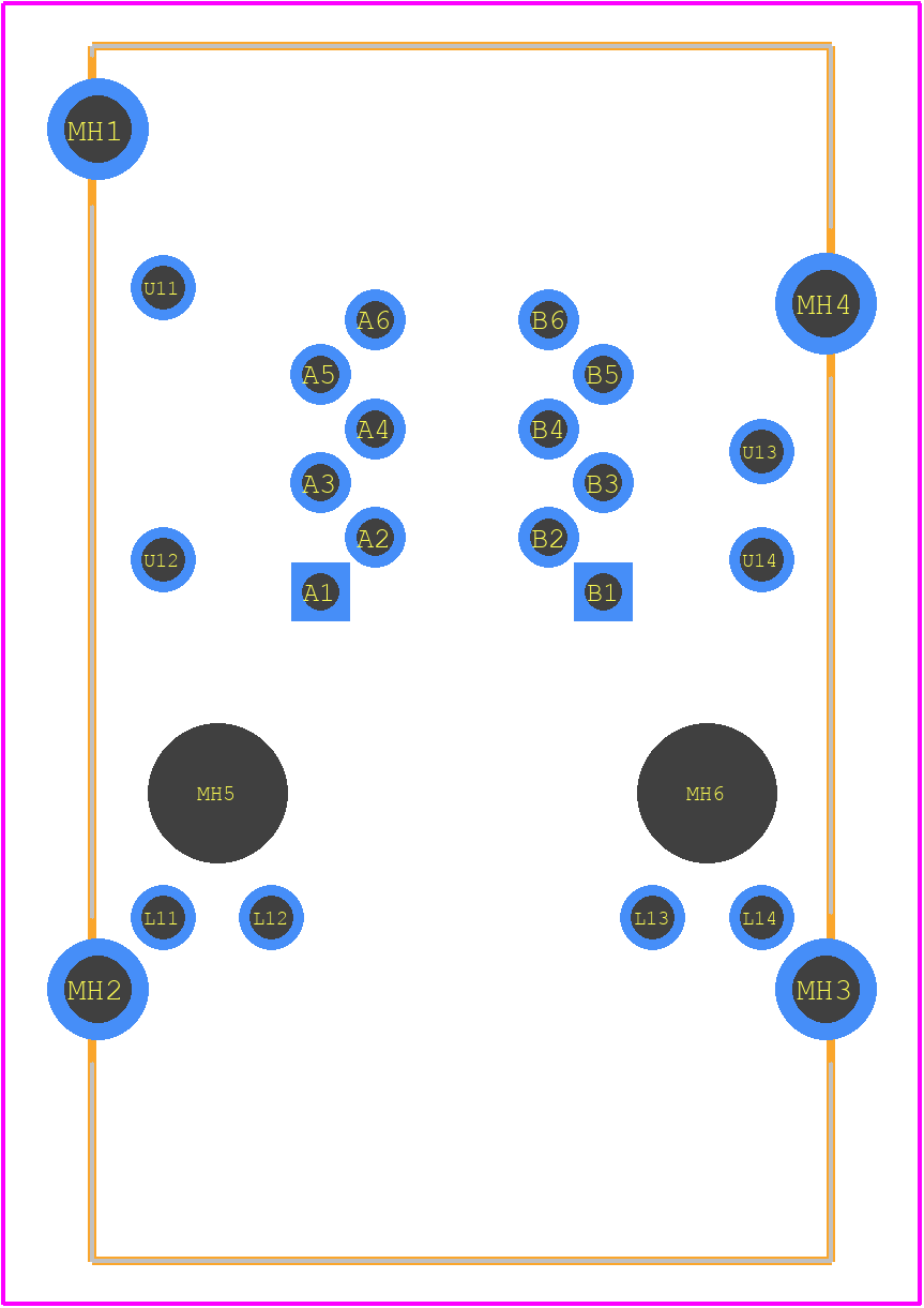 2301997-5 - TE Connectivity PCB footprint - Other - Other - 2301997-5-1