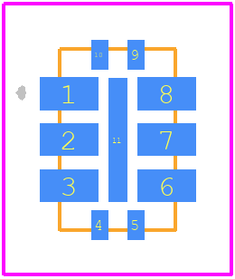 SiT3521_5.0 x 3.2 - SiTime PCB footprint - Other - Other - SiT3521_5.0 x 3.2-2