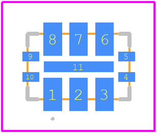 SiT3522_5.0 x 3.2 - SiTime PCB footprint - Other - Other - SiT3522_5.0 x 3.2-3