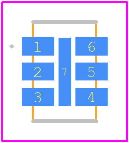 SiT3373_5.0 x 3.2 - SiTime PCB footprint - Other - Other - SiT3373_5.0 x 3.2-1