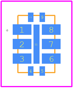 SiT3541_5.0 x 3.2 - SiTime PCB footprint - Other - Other - SiT3541_5.0 x 3.2-2-1