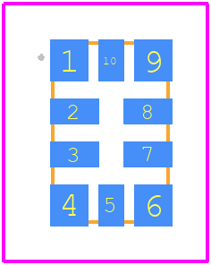 SiT5187_5.0 x 3.2 - SiTime PCB footprint - Other - Other - SiT5187_5.0 x 3.2