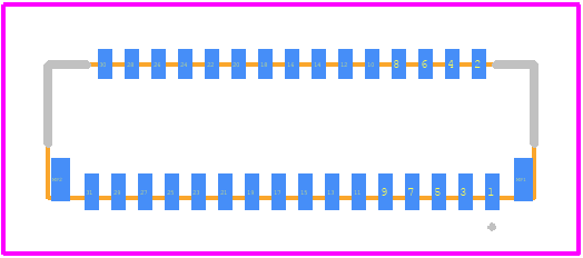 FH35-31S-0.3SHW(50) - Hirose PCB footprint - Other - Other - FH35-31S-0.3SHW(50)-1