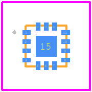MXD8641 - Maxscend PCB footprint - Other - Other -  QFN-14