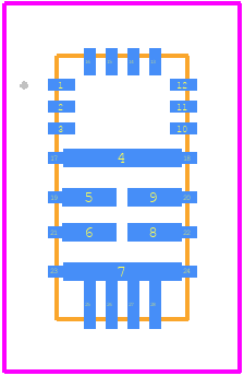 PDRV8244HRYJQ1 - Texas Instruments PCB footprint - Other - Other - PDRV8244HRYJQ1-2