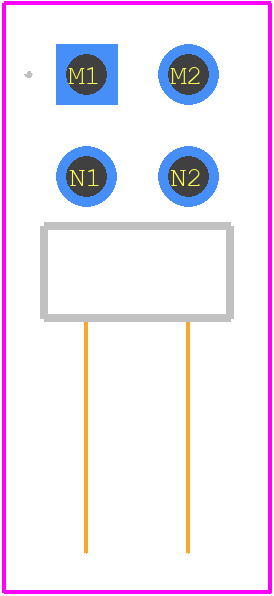 104355-2 - TE Connectivity PCB footprint - Other - Other - 104355-2-1