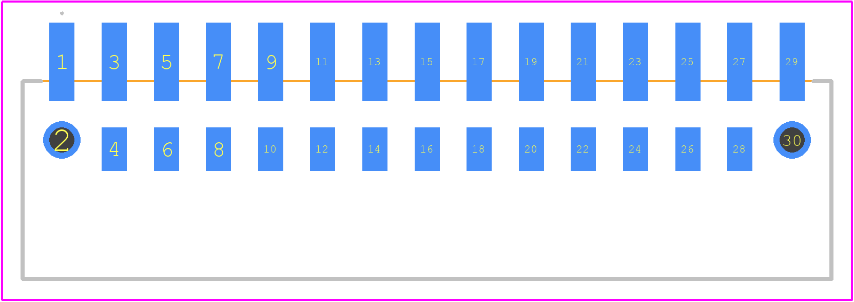 1845153 - Phoenix Contact PCB footprint - Other - Other - 1845153-1