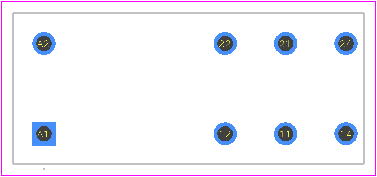41.52.9.005.0010 - FINDER PCB footprint - Other - Other - 41.52.9.005.0010-2