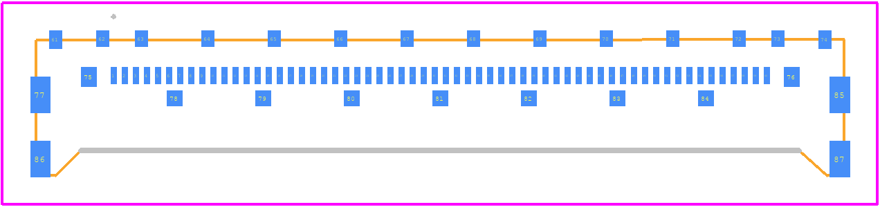 20790-060E-02 - I-Pex PCB footprint - Other - Other - 20790-060E-02-2