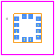 ADXL367BCCZ-RL7 - Analog Devices PCB footprint - Other - Other - ADXL367BCCZ-RL7-4