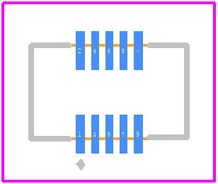 AXK6F10547YG - Panasonic PCB footprint - Other - Other - AXK6F10547YG-3
