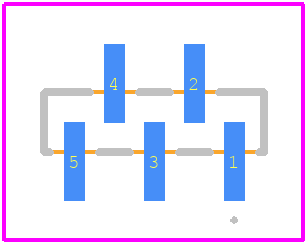 BC070-05-A-1-L-C - GCT (GLOBAL CONNECTOR TECHNOLOGY) PCB footprint - Other - Other - BC070-05-A-1-L-C-3