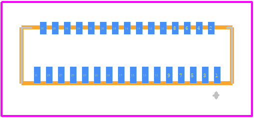 FB10S031JT1R6000 - JAE PCB footprint - Other - Other - FB10S031JT1R6000-1