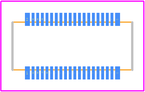 AXK740147G - Panasonic PCB footprint - Other - Other - AXK740147G-1_2021