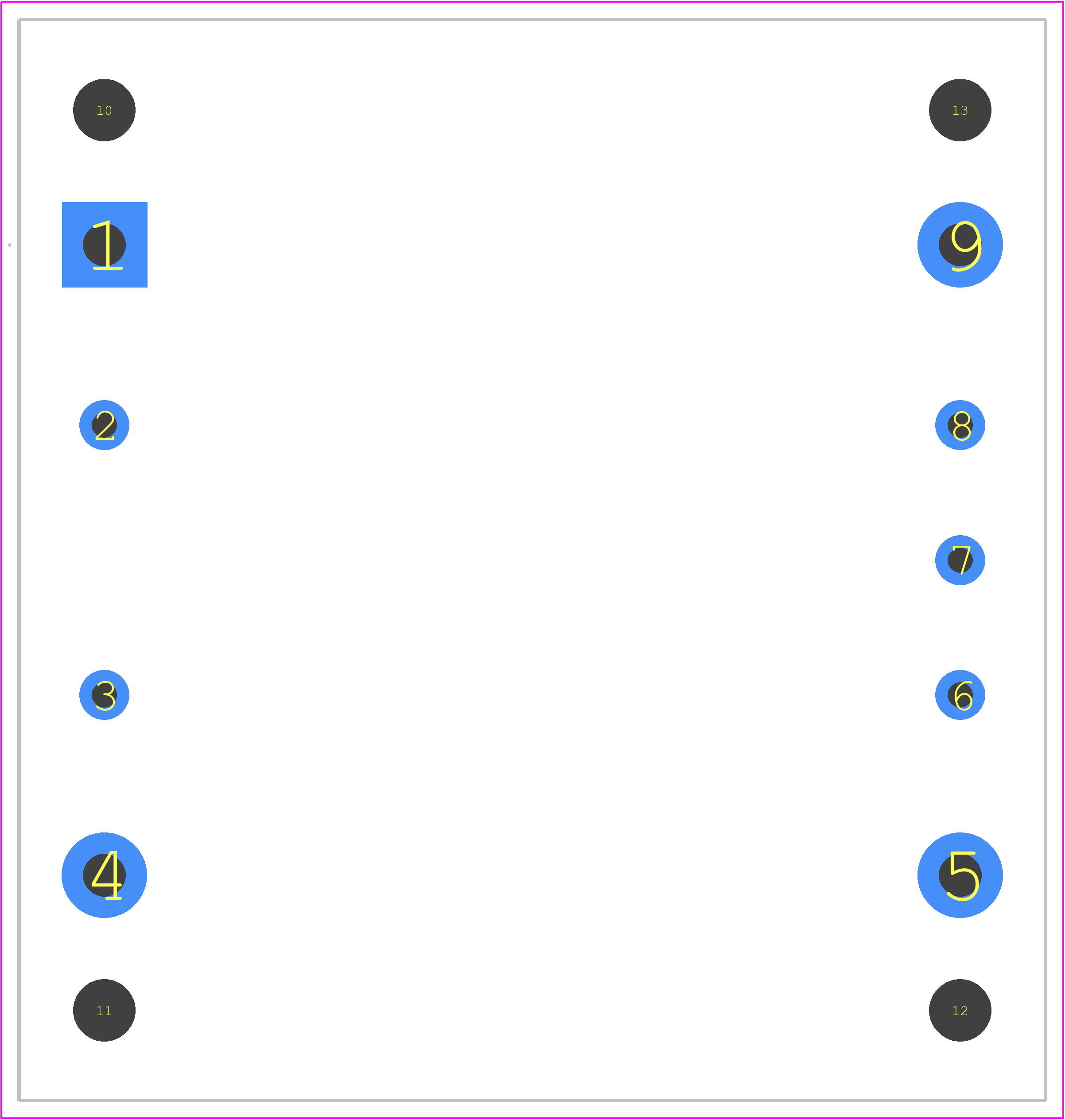 CHB150W-48S12 - Cincon PCB footprint - Other - Other - CHB150W-48S12-2