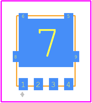 NTMFS4D2N10MDT1G - onsemi PCB footprint - Other - Other - NTMFS4D2N10MDT1G-2