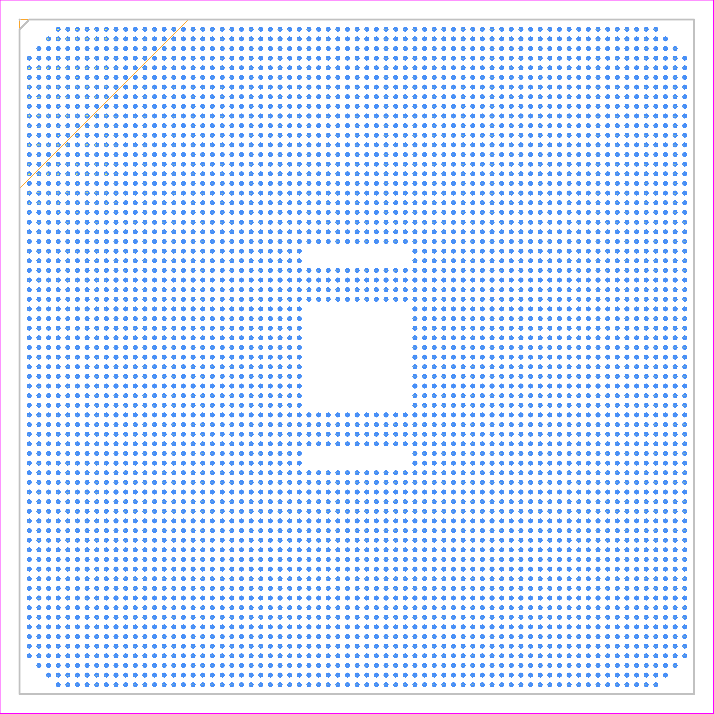 XCVH1782-2MSELSVA4737 - AMD PCB footprint - BGA - BGA - XCVH1782