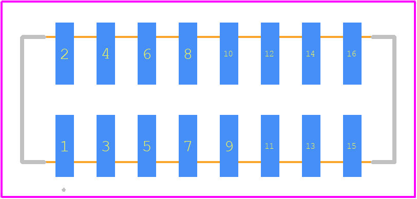 3122-16MG0BK00T1 - WCON PCB footprint - Other - Other - 3122-16MG0BK00T1-4