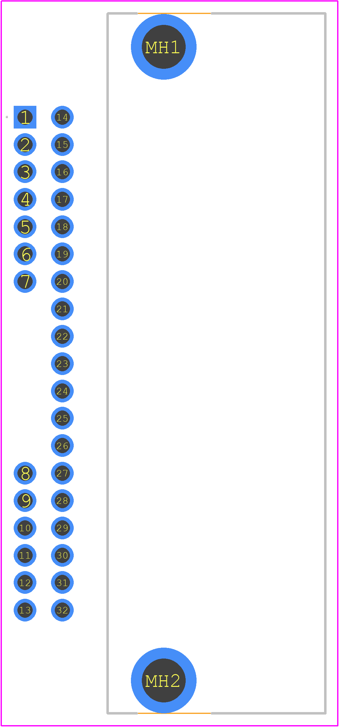 1612050-9 - TE Connectivity PCB footprint - Other - Other - 1612050-9-2