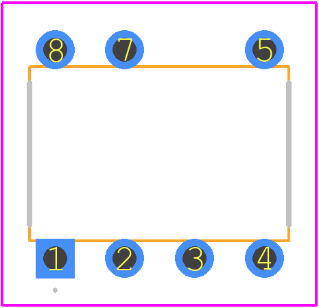 LNK302P - Power Integrations PCB footprint - Other - Other - PDIP-8B (P Package)_22