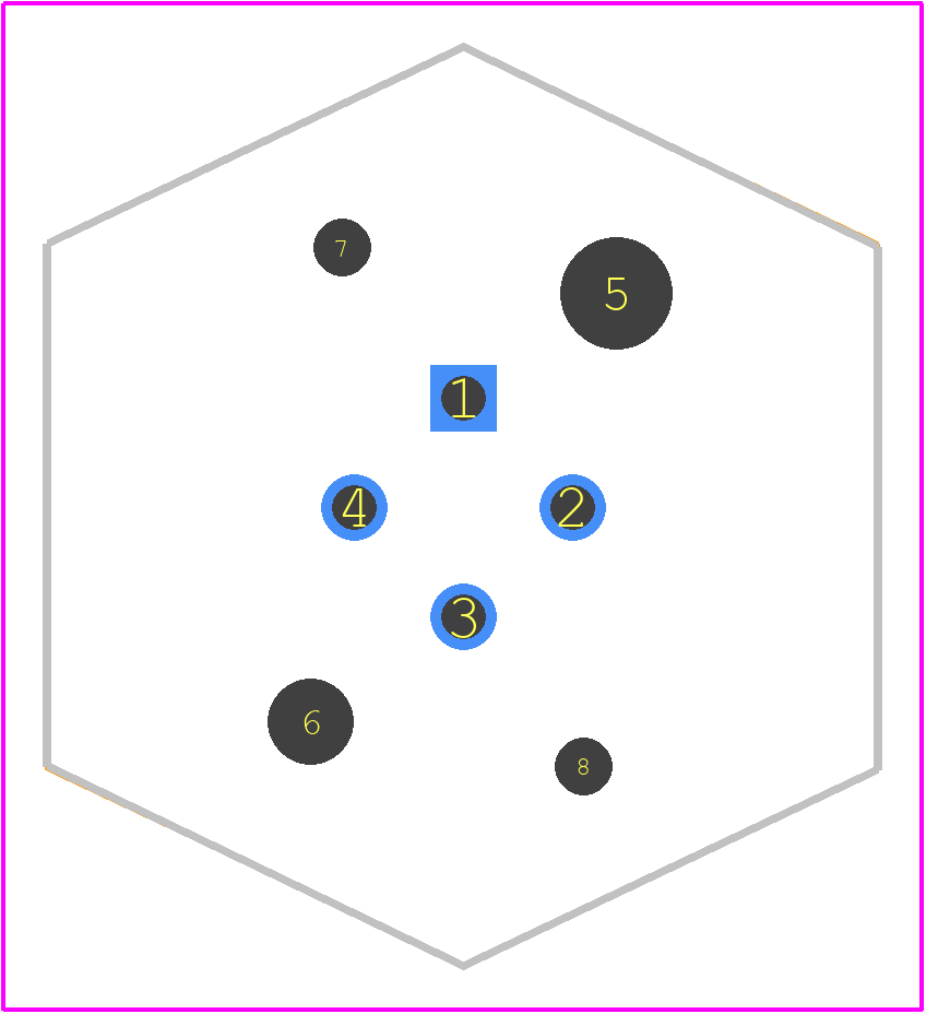 21033212451 - HARTING PCB footprint - Other - Other - 21033212451