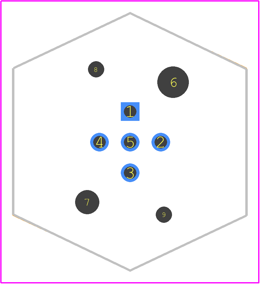 21033212551 - HARTING PCB footprint - Other - Other - 21033212551