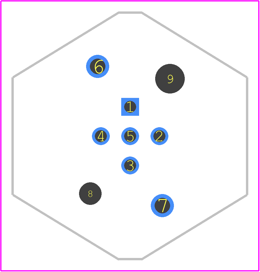 21033412551 - HARTING PCB footprint - Other - Other - 21033412551