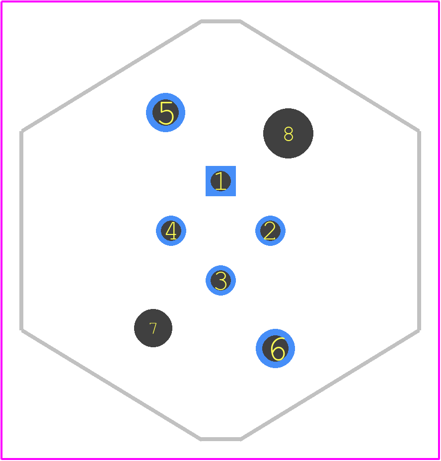 21033812451 - HARTING PCB footprint - Other - Other - 21033812451