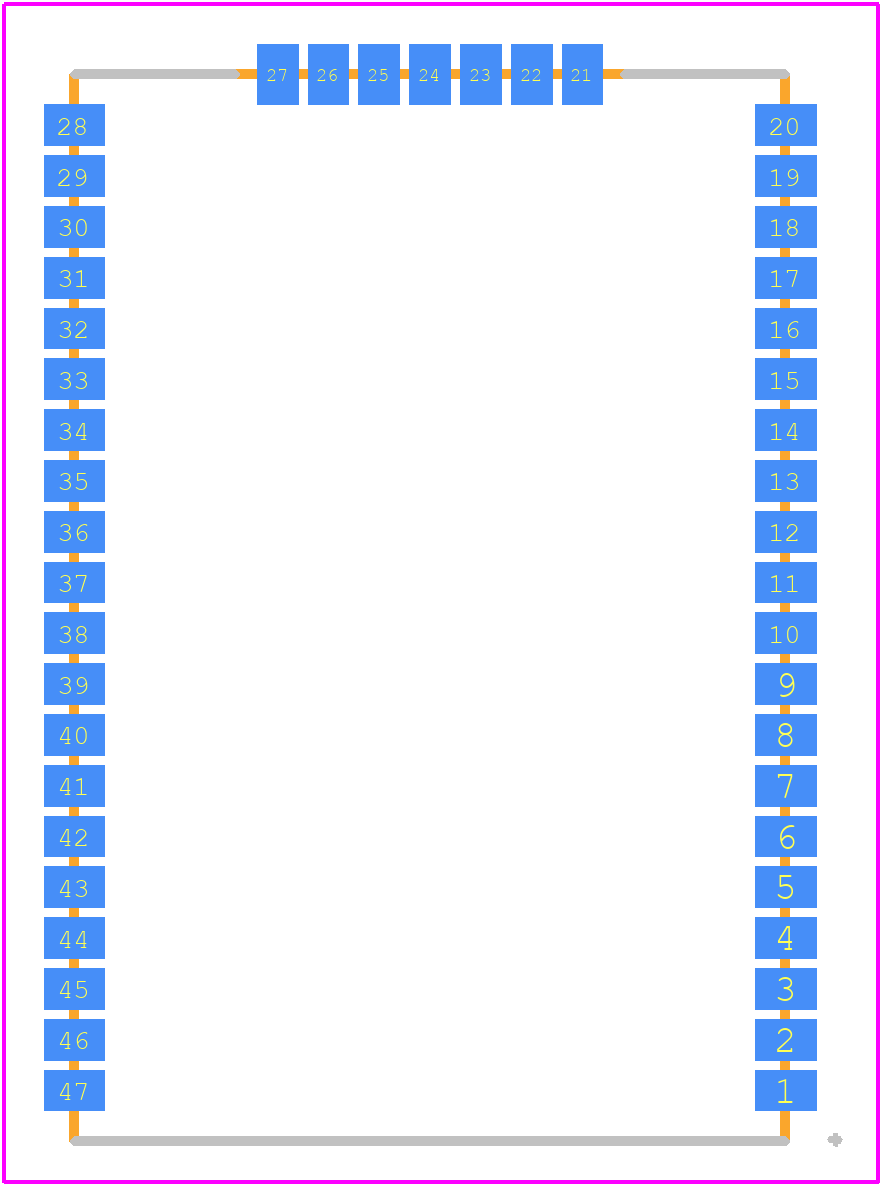 RN2903A-I/RMSA103 - Microchip PCB footprint - Other - Other - RN2903-I/RM095