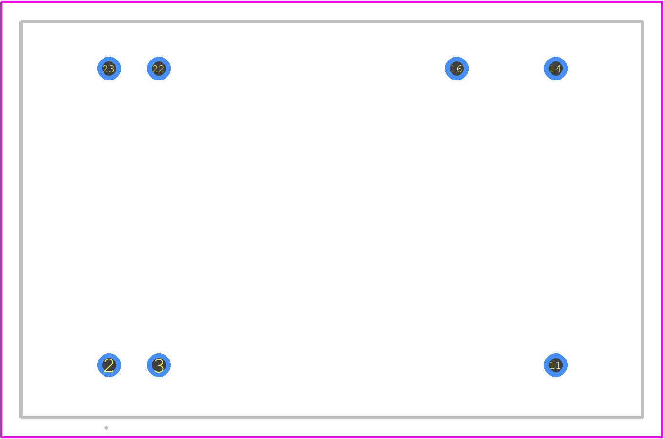 TEL5-1211 - Traco Power PCB footprint - Other - Other - TEL5-1211-1
