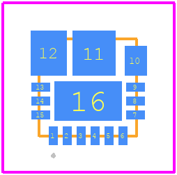 IR3823AMTRPBFAUMA1 - Infineon PCB footprint - Other - Other - IR3823AMTRPBFAUMA1-1