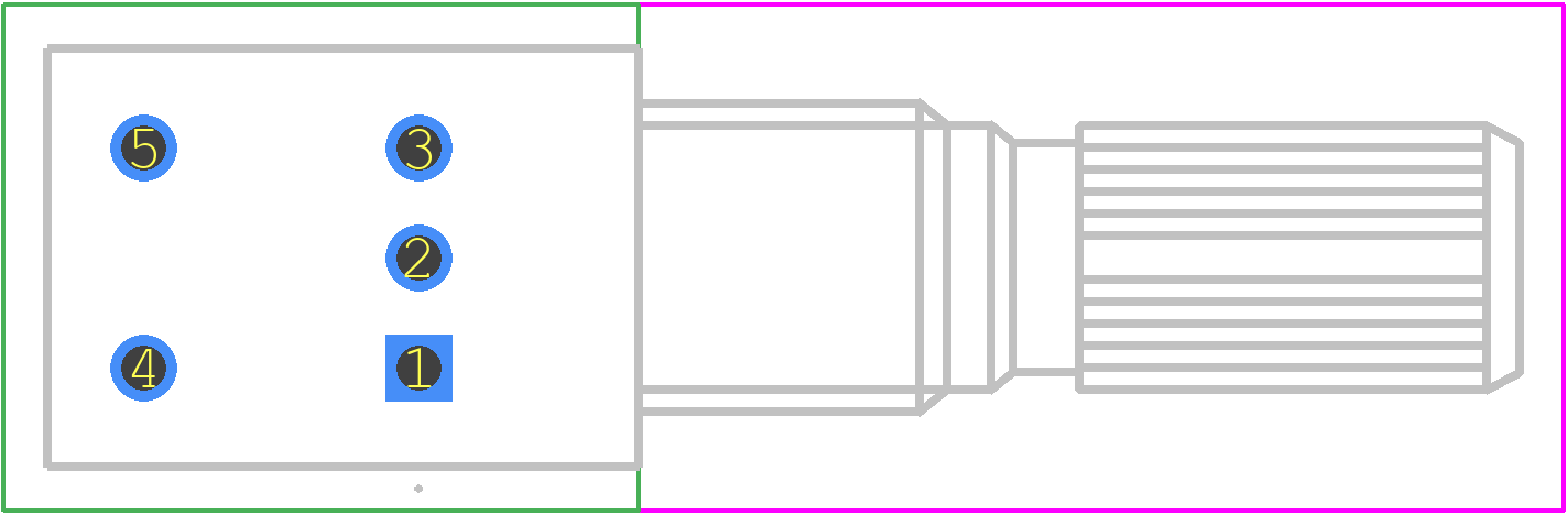 PTR901-2020K-A503 - Bourns PCB footprint - Other - Other - PTR901-2020K-A503-2