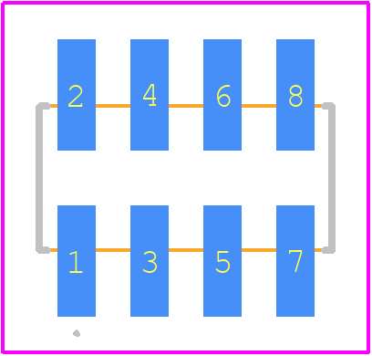 TW-04-02-F-D-215-SM - SAMTEC PCB footprint - Other - Other - TW-04-02-F-D-215-SM-4