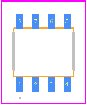 TSM8568CSRLG - Taiwan Semiconductor PCB footprint - Other - Other - TSM8568CSRLG-1